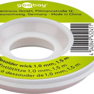 Dissaldatore in Bobina 1,5m con Stoppino 1,0 mm