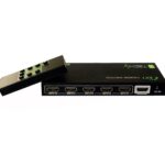 Switch HDMI 5 IN 1 OUT con Telecomando 4K UHD 3D