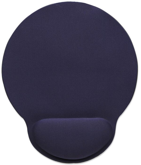 Tappetino con Cuscinetto Poggiapolso in Gel Blu