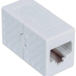 Accoppiatore Cat6 RJ45 F/F UTP colore Bianco