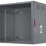 Armadio Rack 19'' a muro 6unità con serratura di sicurezza