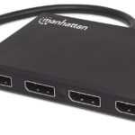 Splitter Hub Mini DisplayPort a 4 porte DisplayPort con MST