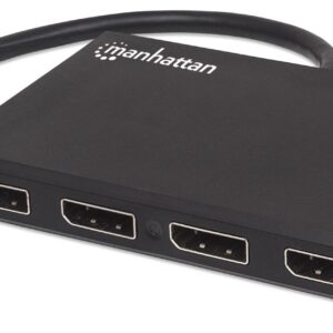 Splitter Hub Mini DisplayPort a 4 porte DisplayPort con MST