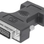 Adattatore DVI a VGA analogico M/F