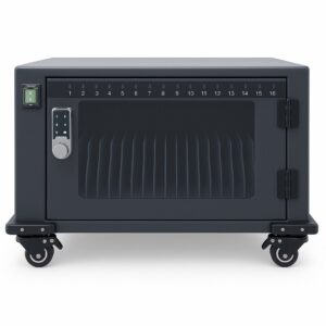 Carrello Stazione di Ricarica Ventilato per 16 Dispositivi USB-C™