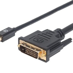 Cavo Mini DisplayPort 1.2a (Thunderbolt) a DVI-D 24+1