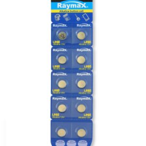 Batterie a bottone Alcalina LR60 LR621 364 AG1 (set 10 pz)