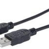 Cavo USB 2.0 A maschio/Micro B maschio 0,3 m Nero