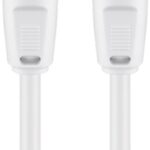 Cavo Antenna TV M/F 2,5 mt bianco