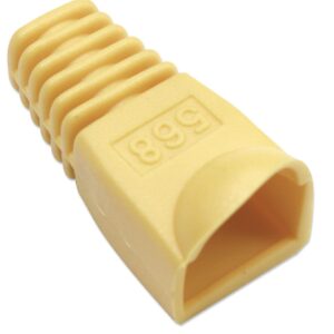 Copriconnettore per Plug RJ45 6.2mm Giallo