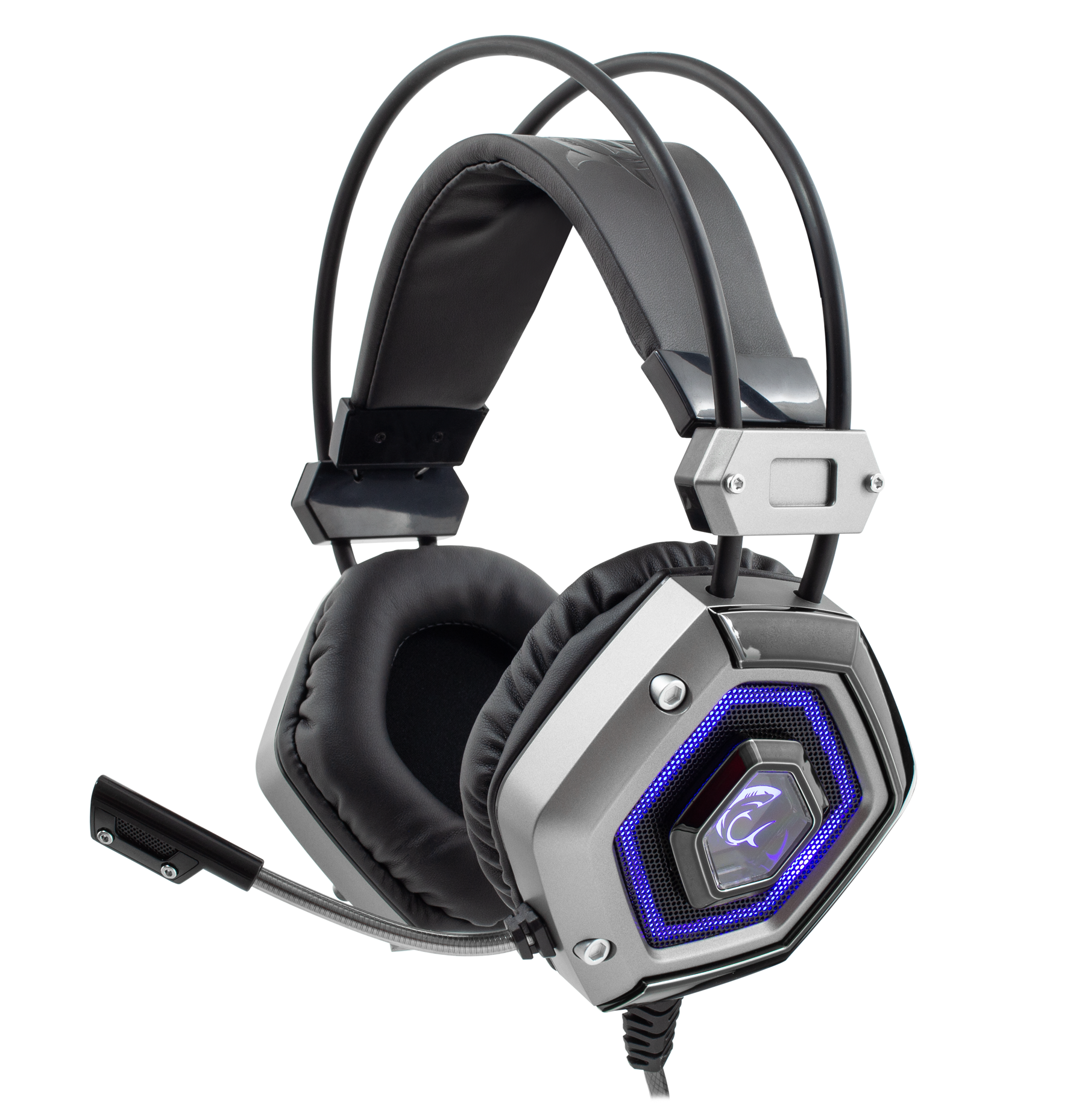 Cuffie Gaming USB con Microfono Silver LION