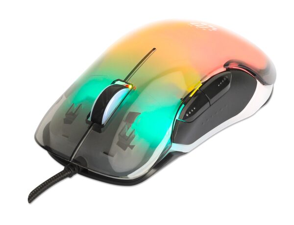 Mouse Ottico USB 12800 dpi LED RGB Multicolor