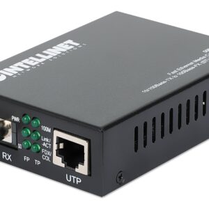Convertitore RJ45 - Fibra ST 100Base-TX