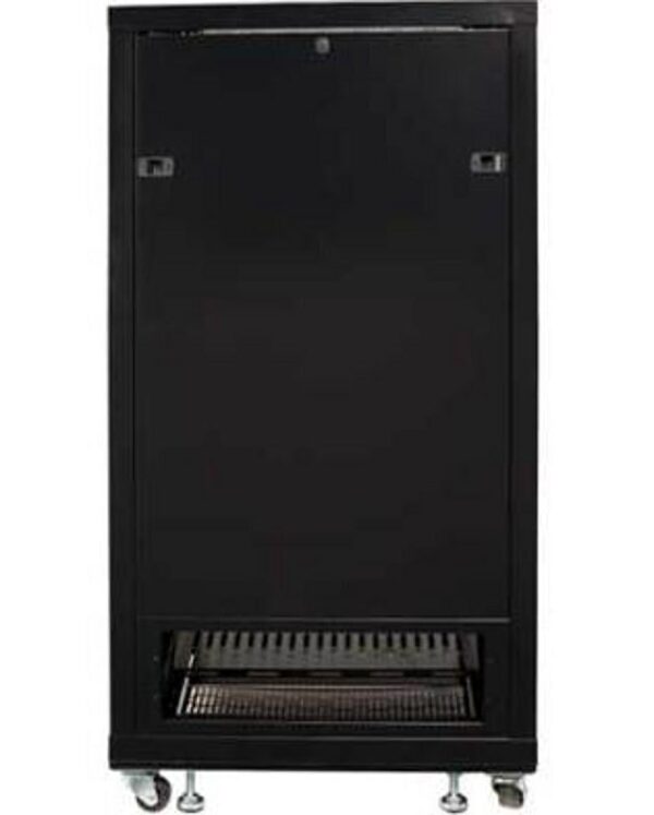 Armadio Rack 19'' 600x600 27U per Audio Video Nero - immagine 7