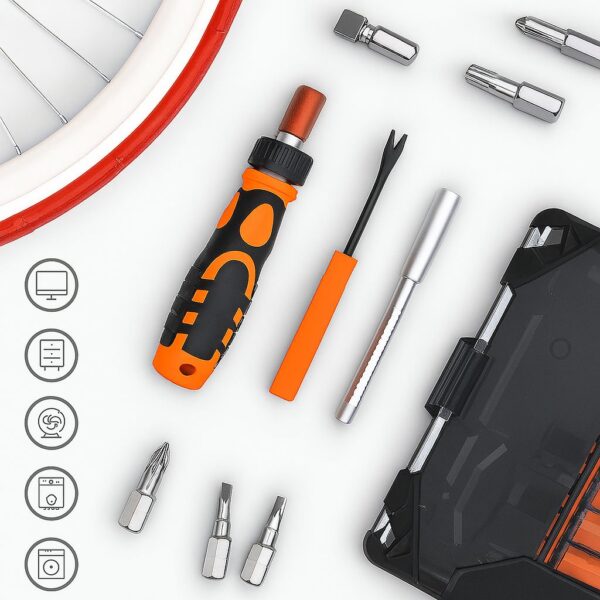 Kit Valigetta 48 in 1 Cacciavite, Punte - immagine 7