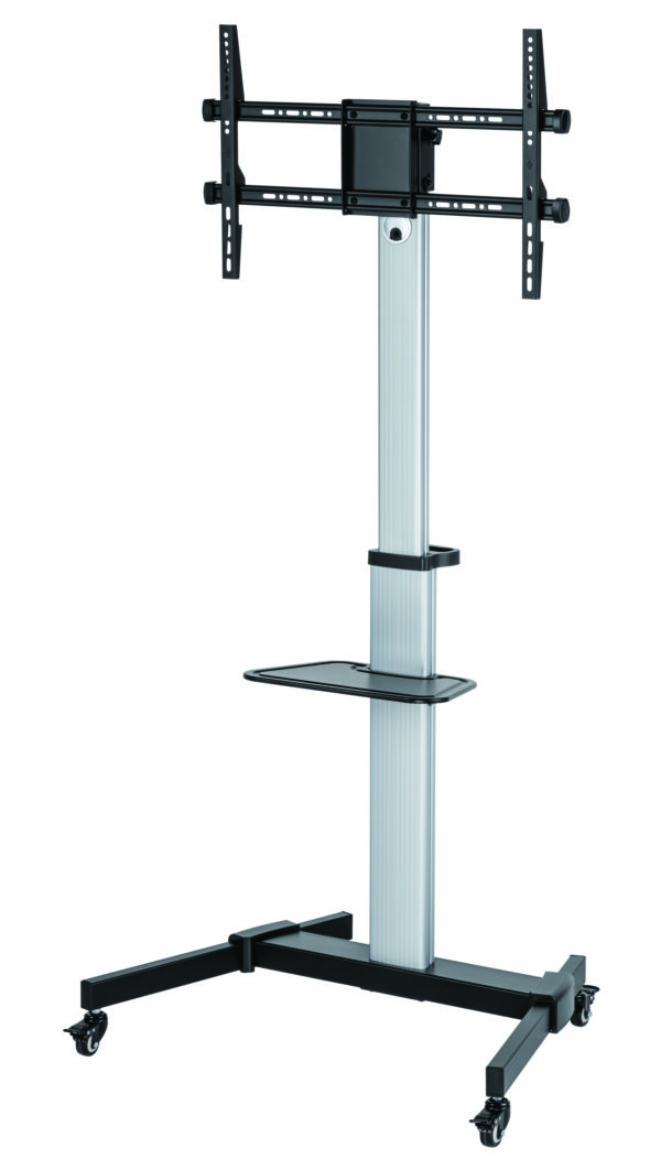 Supporto a Pavimento con Mensola Trolley TV LCD/LED 37-86'' - immagine 7