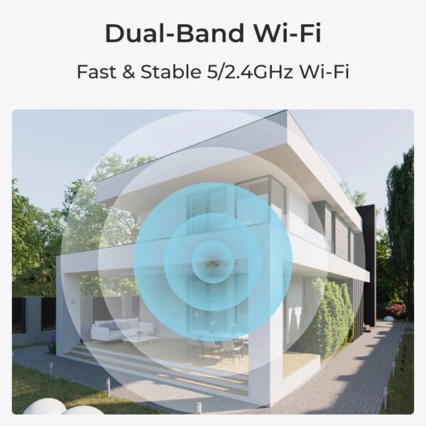 Telecamera di Sicurezza WiFi 4MP 2K da Esterno IP65 con Rilevamento di Persone e Veicoli, WCLMC2KP01 - immagine 7