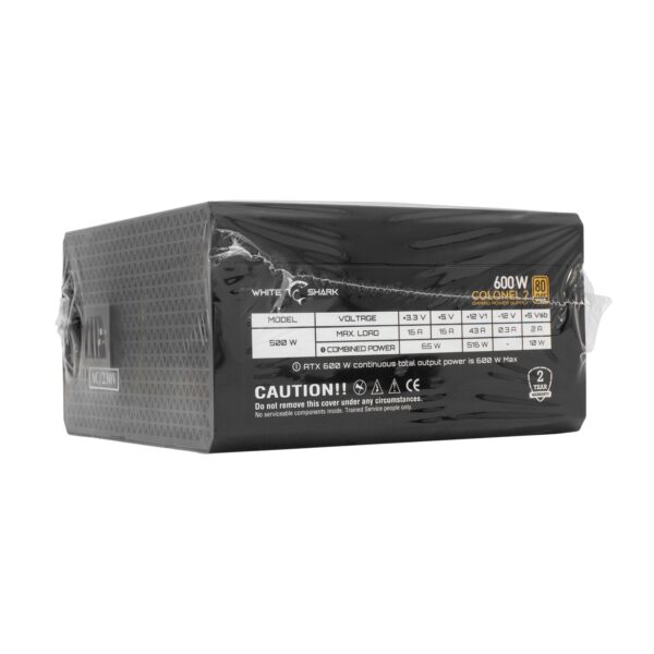 Alimentatore per PC ATX 600 Watt - immagine 7