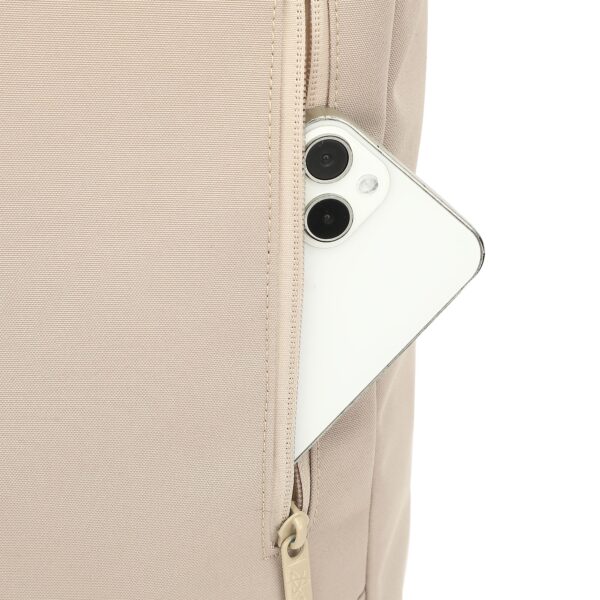 Zaino Rolltop Impermeabile per Notebook Jakarta 15,6'' Beige - immagine 7