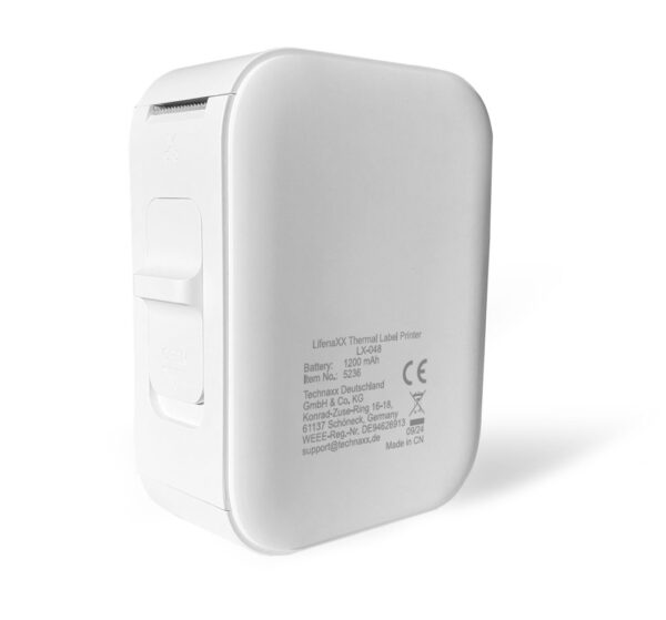 Mini Etichettatrice Stampante Termica Wireless Portatile Ricarica USB-C™ - immagine 7