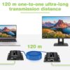 Extender HDMI 4K@60Hz con IR su Cavo Cat.6 fino a 120m - immagine 7