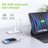 Caricatore Alimentatore USB-C™ 30W e USB-A QC3.0 da Muro - immagine 7