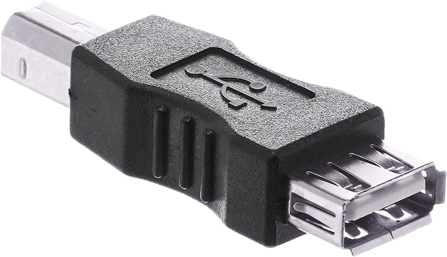 Adattatore Convertitore USB A Femmina USB B Maschio Nero - immagine 6