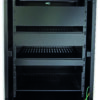 Armadio Rack 19'' 600x600 15U per Audio Video Nero - immagine 7