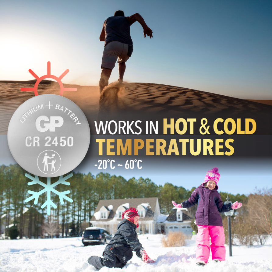 Blister 1 Batteria Litio a Bottone CR2450 - immagine 7