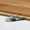 Cavo di Rete Patch Piatto in Rame Cat.6A UTP 10m Bianco - immagine 6