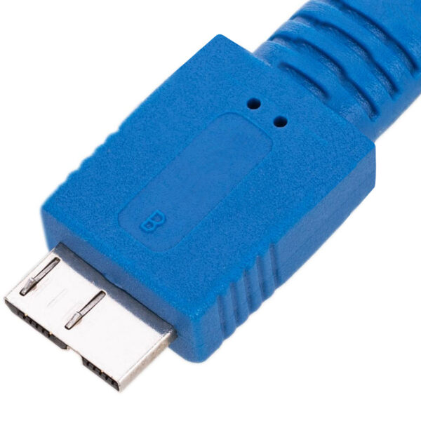 Cavo USB 3.2 Superspeed A maschio/MIC B maschio 1 m FLAT - immagine 6