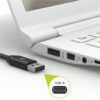Cavo USB A Maschio 2.0 / USB-C Maschio 0,5m Bianco - immagine 7