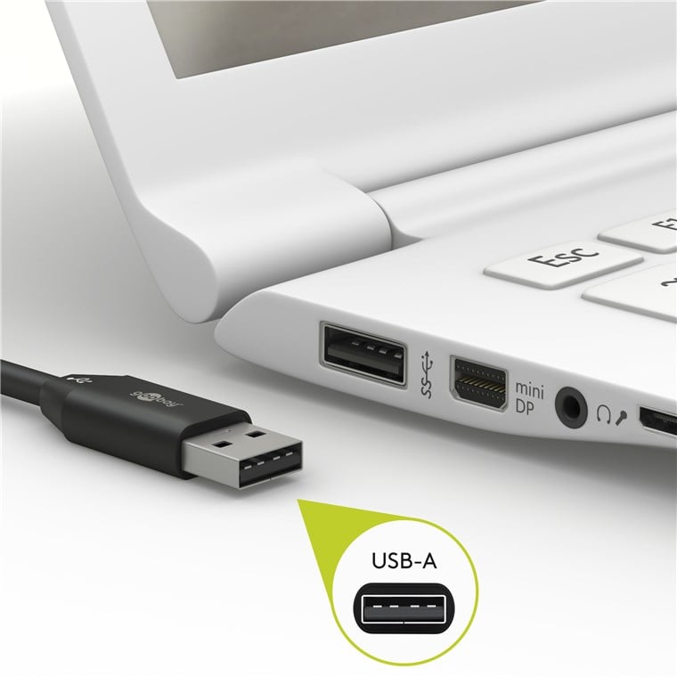 Cavo USB A Maschio 2.0 / USB-C Maschio 3 metri Bianco - immagine 7
