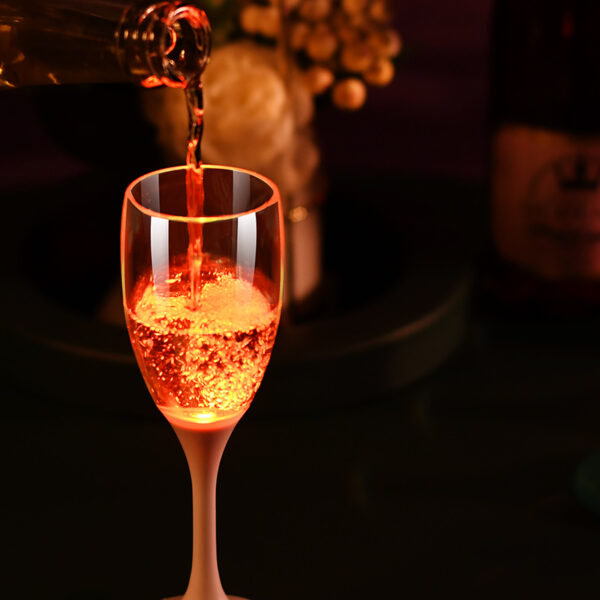 Confezione da 6 Bicchieri da Champagne con 6 Colorazioni LED - immagine 6