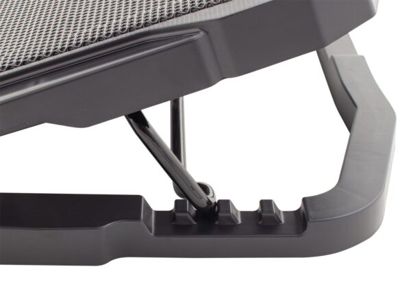 Dissipatore USB 4 Ventole per Notebook Illuminazione LED Blu - immagine 6
