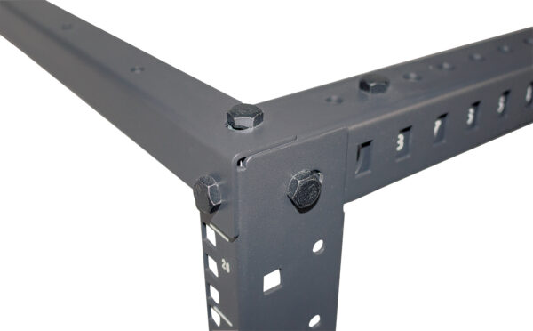 Open Frame Rack 19'' 4 Montanti 48U con profondità regolabile - immagine 7