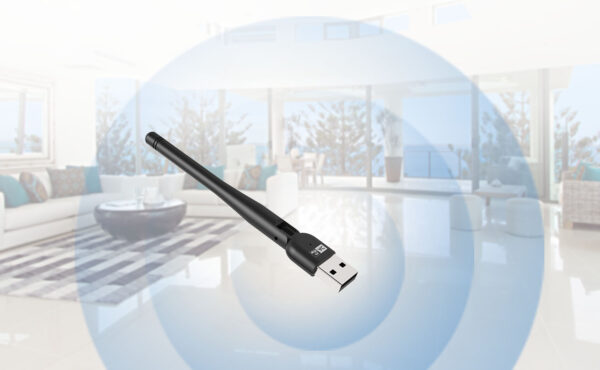 Adattatore Wireless AC650 Dual Band Donlge WiFi USB Antenna Esterna - immagine 6