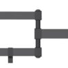 Staffa a Muro per LCD 13-27'' Universale e Snodabile - immagine 7