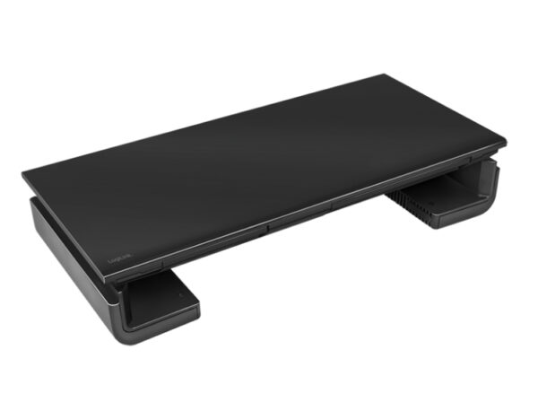Supporto Monitor Smartphone Tablet Regolabile 420 - 520 mm Nero - immagine 7