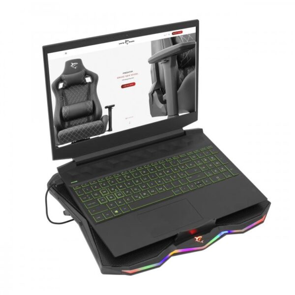 Supporto per Notebook fino a 17.3'' con Ventola per Sistema di Raffreddamento - immagine 7