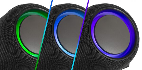 Cassa Bluetooth Altoparlante Speaker Waterproof IPX6 Luce LED, BT-X56 - immagine 7