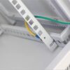 Armadio Rack 19'' a muro 15 unità due sezioni Grigio - immagine 7