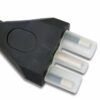 Multipresa 12 Posti VDE da Rack 19'' con Interruttore Spina Italiana 1U - immagine 7