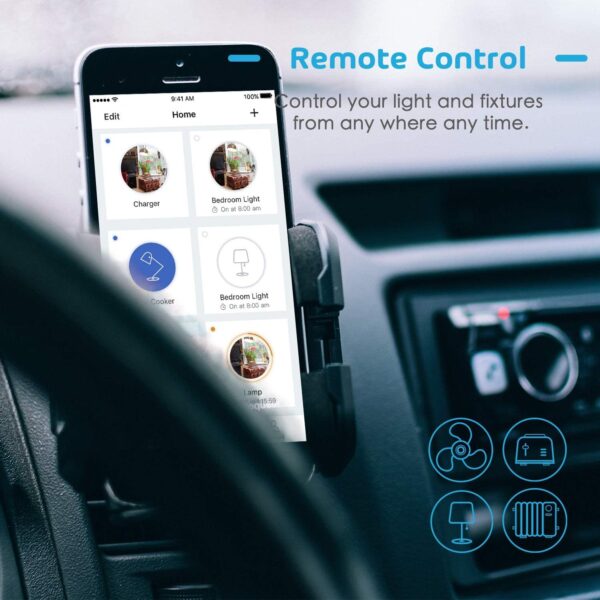 Interruttore della Luce Intelligente WiFi Controllo Vocale Alexa, R7063 Zigbee - immagine 7
