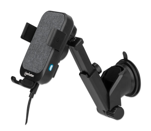 Caricatore rapido da Auto Wireless 10W doppio aggancio e sensore touch - immagine 7