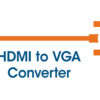 Cavo Convertitore HDMI a VGA con MicroUsb 30cm Nero - immagine 7