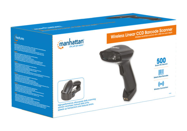 Barcode Scanner CCD Senza Fili Bluetooth - immagine 7