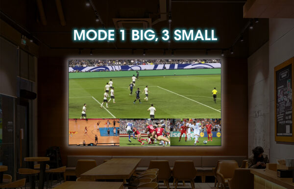 Switch Multiviewer HDMI 4K@30Hz 4x1 Nero - immagine 7