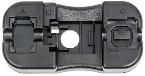 Frutto Keystone RJ45 Cat.6 UTP non schermato Arancione - immagine 5