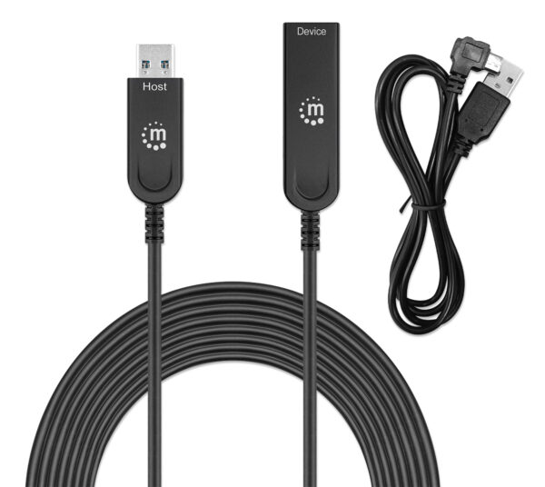 Cavo Ottico Attivo USB 3.2 Gen 2 SuperSpeed+ Active Optical Cable USB A M/F 10 metri - immagine 7